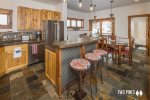 Kitchen Bar Top with 4 Chairs